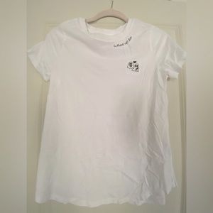 white Halloween t-shirt